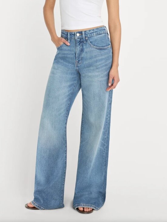 Good American Denim - GOOD EASE RELAXED JEANS